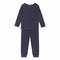 BIRKHOLM Natsæt Navy Blå